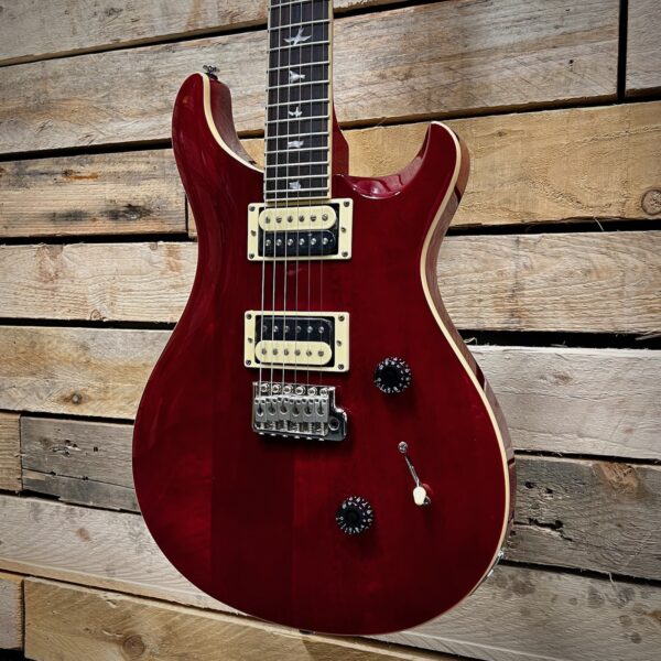 PRS SE Standard 24 Electric Guitar - Vintage Cherry - Angle 2