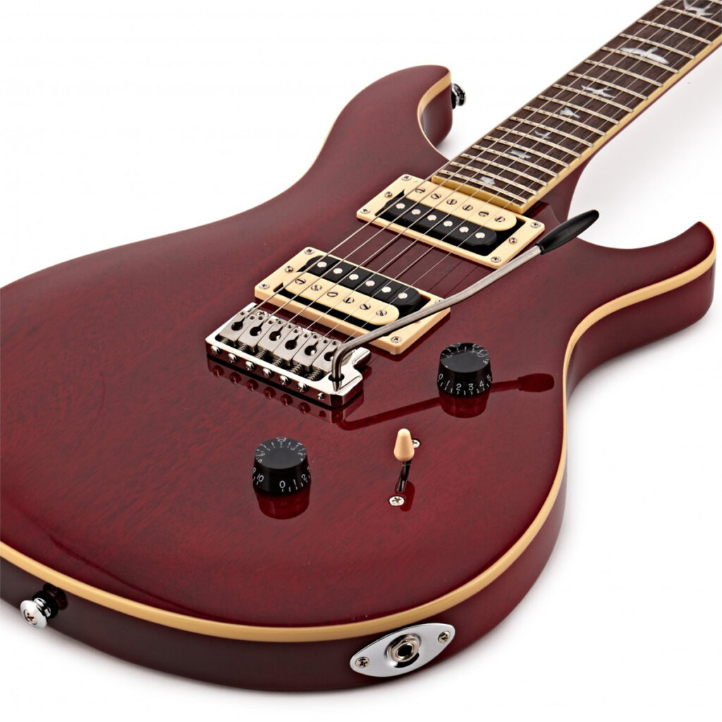 PRS SE Standard 24 Electric Guitar - Vintage Cherry - Body 2