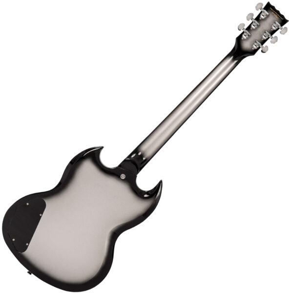 Vintage VS6SVB 25th Anniversary Series Electric Guitar - Silver Burst - Back