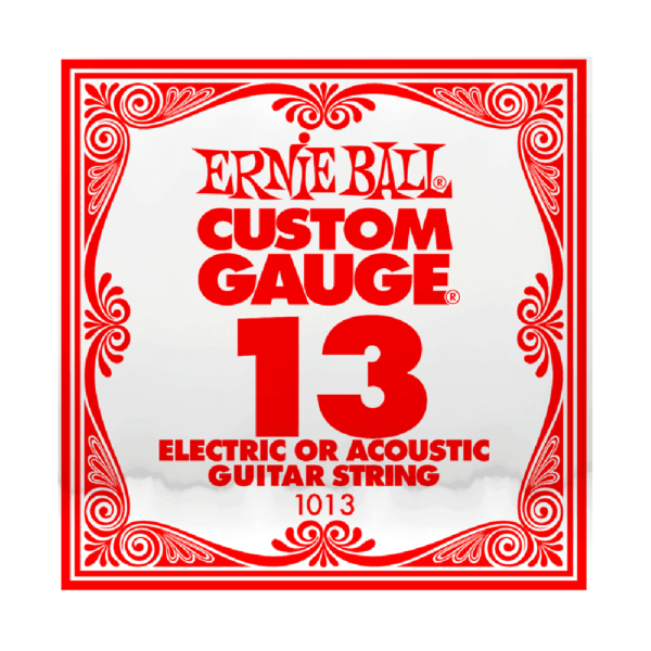 Ernie Ball .013 Plain Steel Single Guitar String