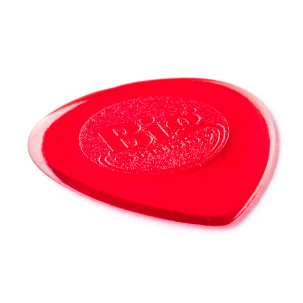 Dunlop Lexan Big Stubby Guitar Plectrum - 1.0mm - Side