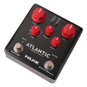 NuX Atlantic Delay & Reverb Pedal - Angle