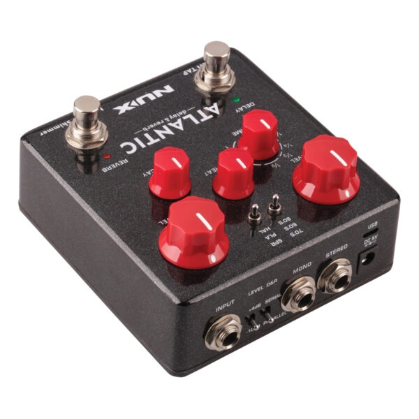 NuX Atlantic Delay & Reverb Pedal - Back