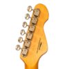 Vintage V6H ICON HSS Electric Guitar - Left Hand Distressed Sunburst - Machine Heads