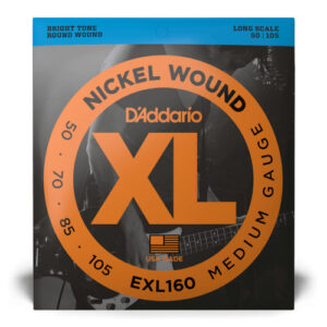 D'Addario EXL160 Bass Guitar Strings - Medium - 50-105