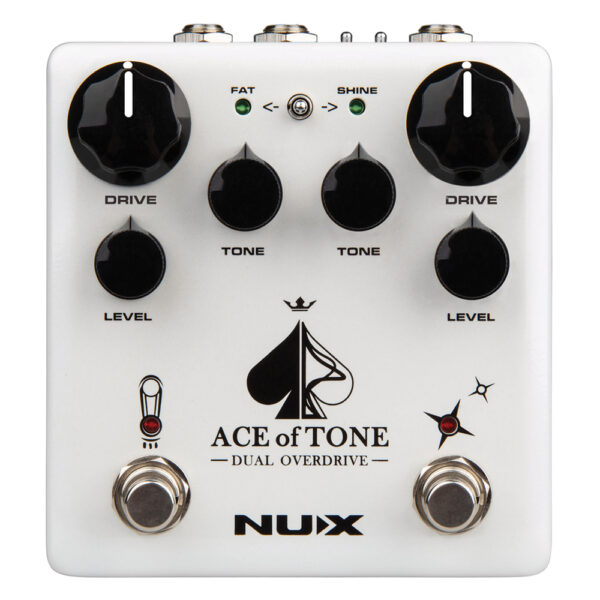 NuX Ace of Tone Dual Stacked Overdrive Pedal