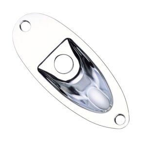 Guitar Tech GT551 Jack Socket Plate - Chrome
