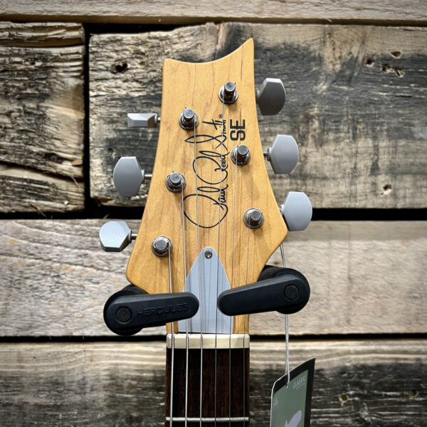 PRS SE John Mayer Silver Sky Rosewood Fingerboard – Dragon Fruit - Headstock