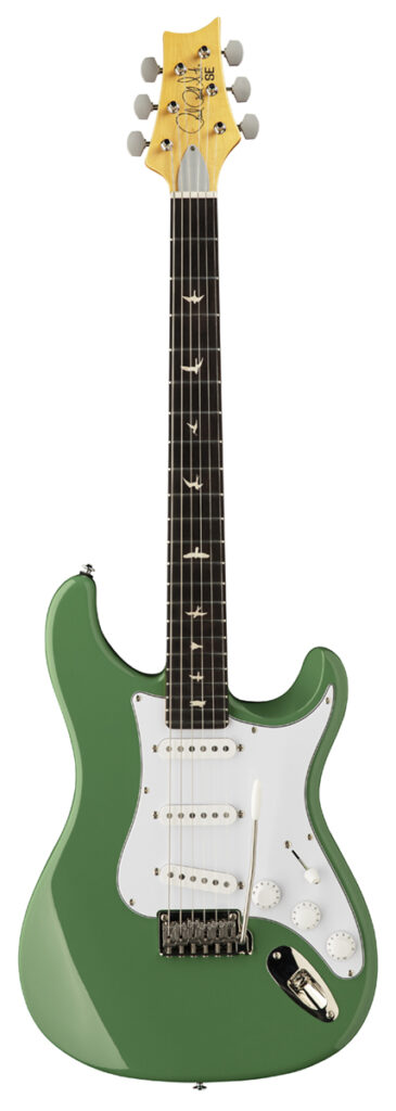 PRS SE Silver Sky Electric Guitar - Ever Green - Full