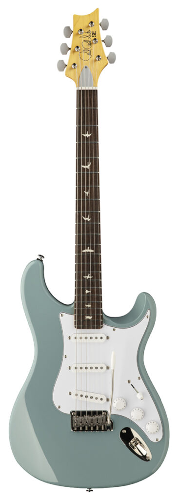 PRS SE Silver Sky Electric Guitar - Stone Blue - Full