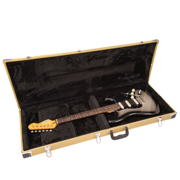 Kinsman TWDE5 Regular Tweed Hardshell Case - Electric Guitar - Interior