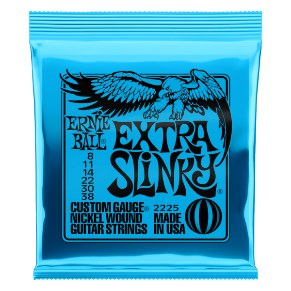 Ernie Ball Extra Slinky Electric Guitar Strings - 8-38