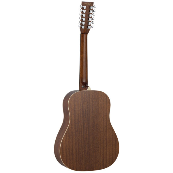 Tanglewood TW40-12 SD AN E Sundance Historic 12-String Electro-Acoustic Guitar - Back