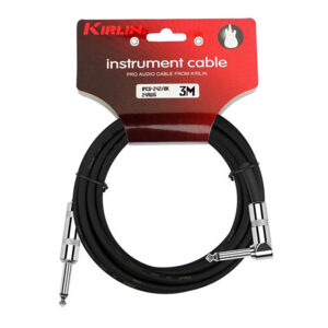 Kirlin Deluxe Right-Angled Guitar Lead - 10ft/3m