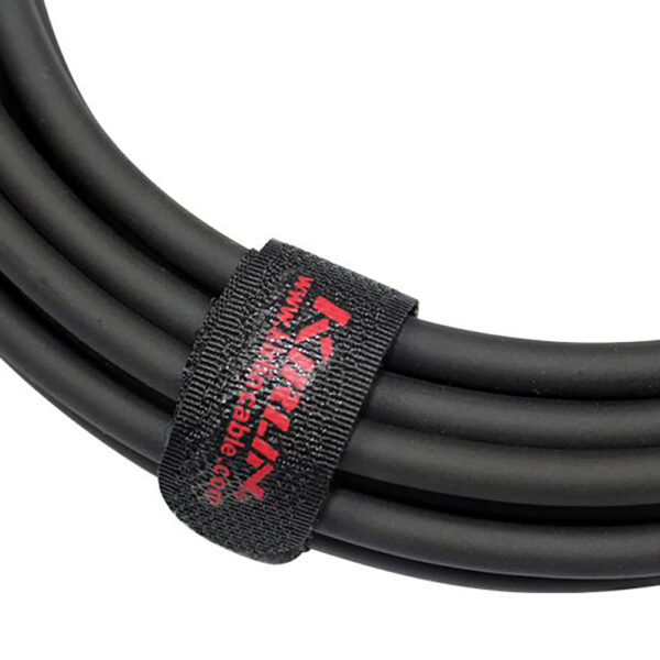 Kirlin Deluxe Right-Angled Guitar Lead - 10ft/3m - Cable Tie