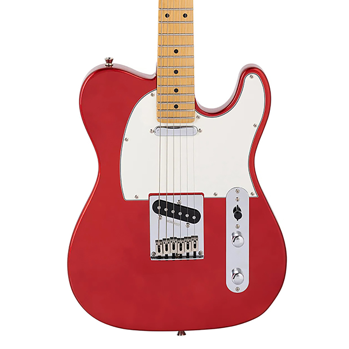 Levinson Sceptre Arlington Standard SA1 Electric Guitar Candy Apple Red Zebra Muzik