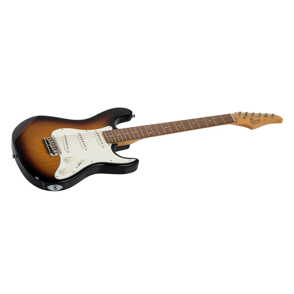 Levinson Sceptre Ventana SV1 Electric Guitar 3 Tone Sunburst Zebra