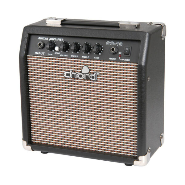 Chord CAL63 Electric Guitar Starter Pack - Chord CG10 10 Watt Guitar Amplifier