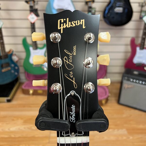Gibson Les Paul Studio Tribute 2019 (Pre-Owned) - Satin Cherry Sunburst - Headstock
