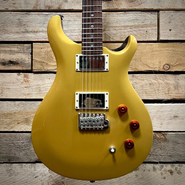 PRS SE DGT David Grissom Signature Electric Guitar - Gold Top - Body