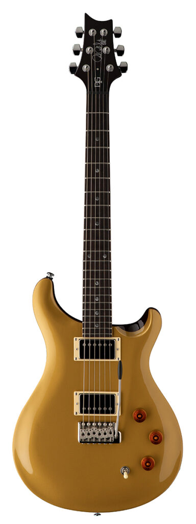 PRS SE DGT David Grissom Signature Electric Guitar - Gold Top - Full