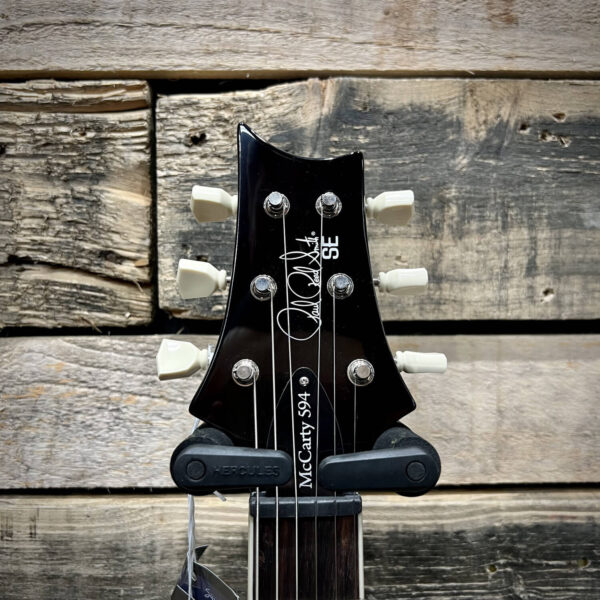 PRS SE McCarty 594 Electric Guitar - Black Gold Burst - Headstock