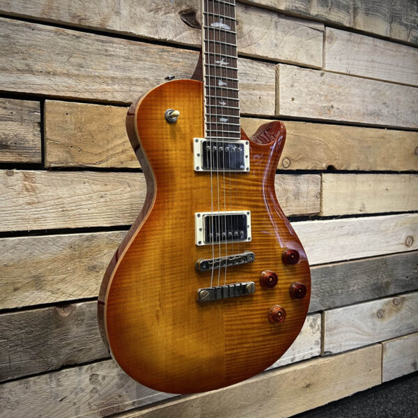 PRS SE McCarty 594 Singlecut Electric Guitar - Vintage Sunburst - Angle