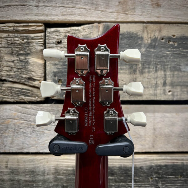 PRS SE McCarty 594 Singlecut Standard Electric Guitar - Vintage Cherry - Machine Heads