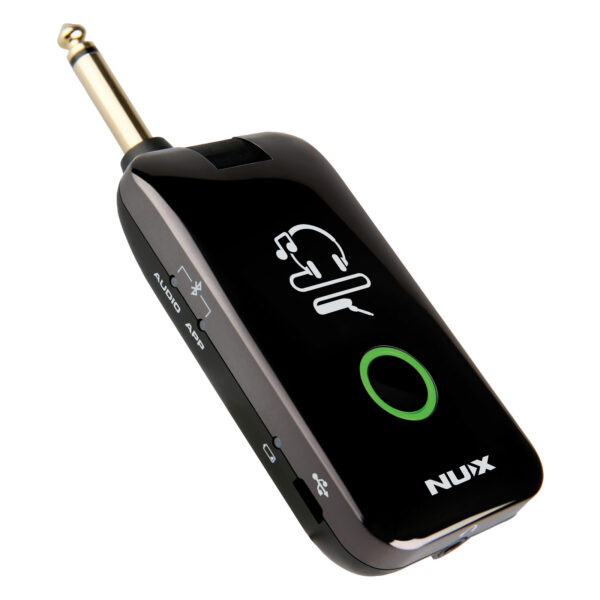 NuX Mighty Plug Headphone Amplifier with Bluetooth - Angle