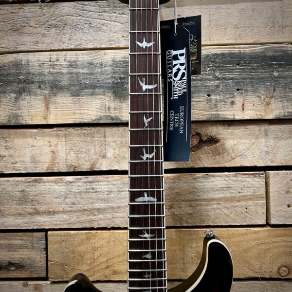 PRS SE Standard 24-08 Left Handed Electric Guitar - Tobacco Sunburst - Fretboard