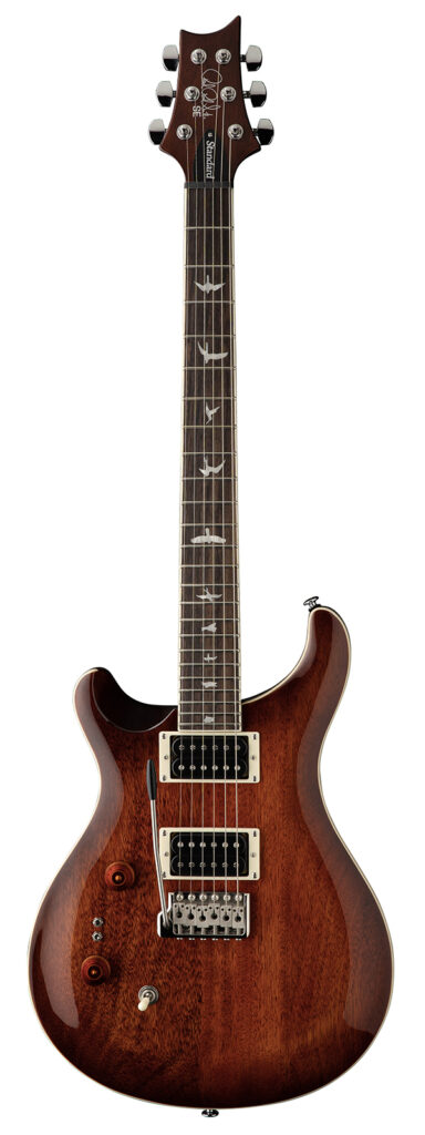 PRS SE Standard 24-08 Left Handed Electric Guitar - Tobacco Sunburst - Full