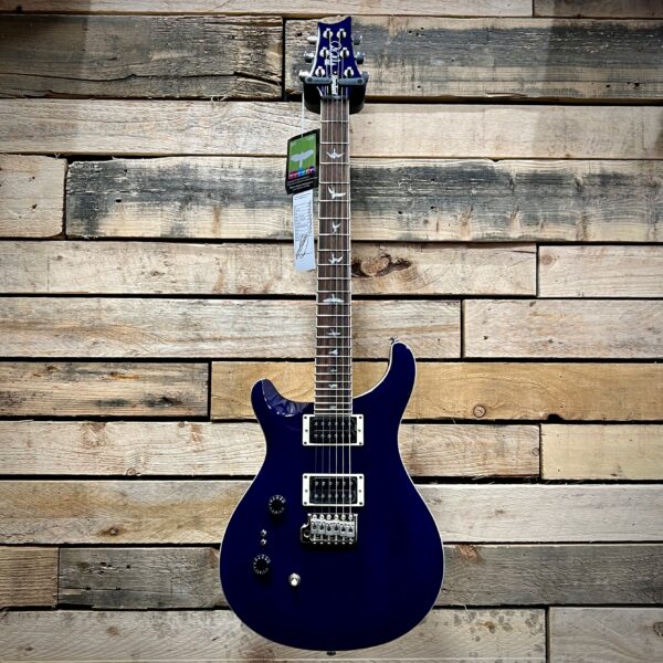PRS SE Standard 24-08 Left Handed Electric Guitar - Translucent Blue