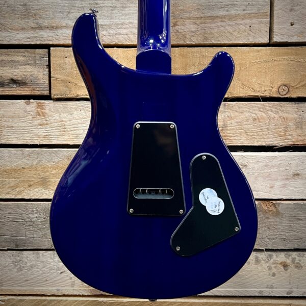 PRS SE Standard 24-08 Left Handed Electric Guitar - Translucent Blue - Body Back