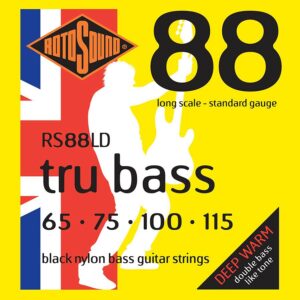 Rotosound RS88LD Tru Bass 88 Nylon Tapewound Bass Guitar Strings - 65-115