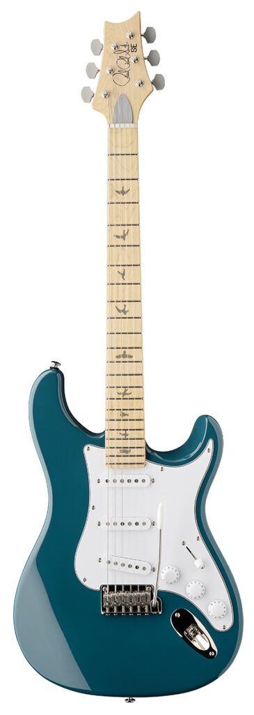 PRS SE John Mayer Silver Sky Maple Fingerboard - Nylon Blue