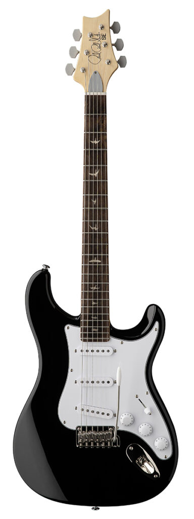 PRS SE John Mayer Silver Sky Rosewood Fingerboard - Piano Black - Full