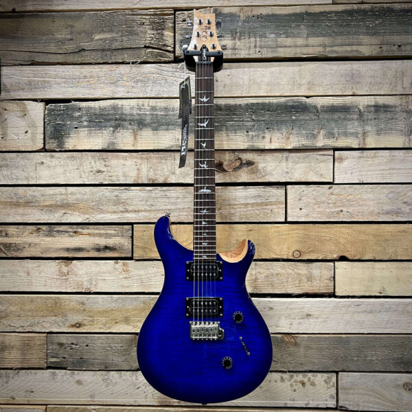 PRS SE Custom 24 Electric Guitar (B STOCK) - Faded Blue Burst - Front