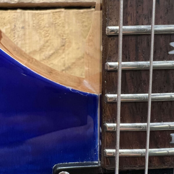 PRS SE Custom 24 Electric Guitar (B STOCK) - Faded Blue Burst - Missing Lacquer