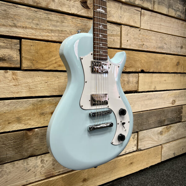 PRS SE Starla Stoptail Electric Guitar (Pre-Owned) - Powder Blue - Angle