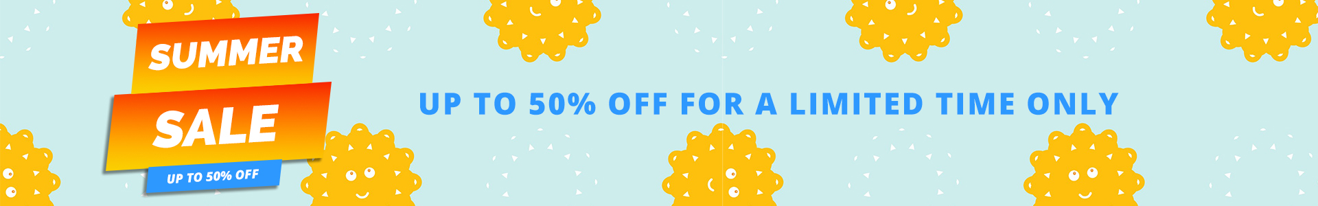 Grab a bargain in our Summer Sale!