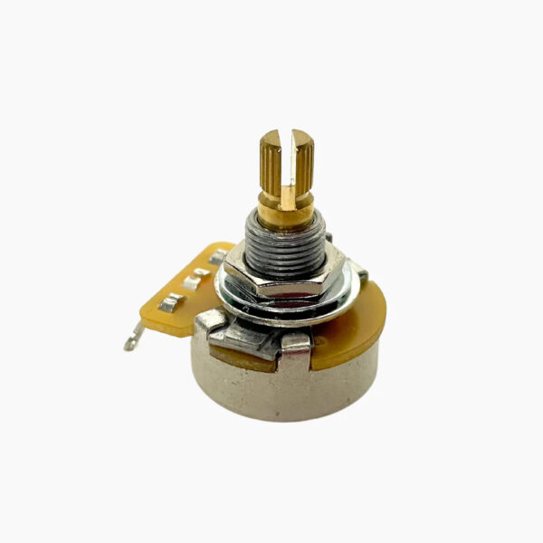 CTS 250K Split Shaft Potentiometer - Audio Taper - Reverse