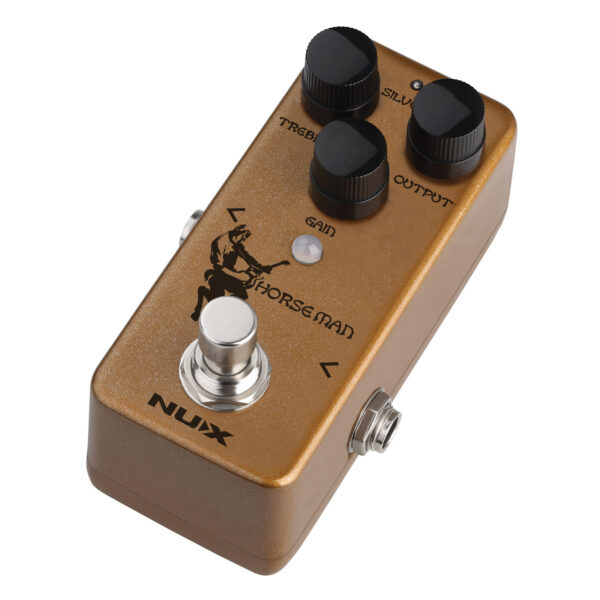 NuX Horseman Overdrive Pedal - Angle