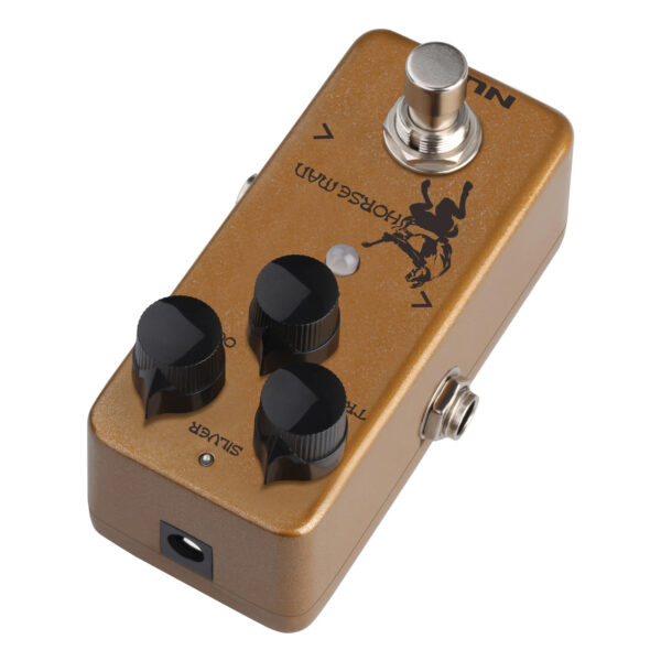 NuX Horseman Overdrive Pedal - Angle Top