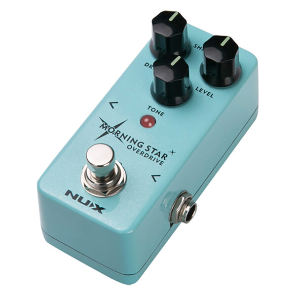 NuX Morning Star Overdrive Pedal - Angle