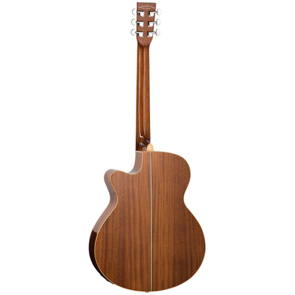 Tanglewood TW4 E FM Winterleaf Series Cutaway Electro-Acoustic Guitar - Back