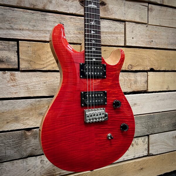 PRS SE CE 24 Electric Guitar - Blood Orange - Angle