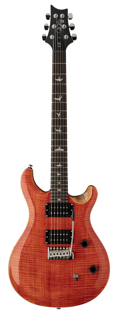 PRS SE CE 24 Electric Guitar - Blood Orange - Full