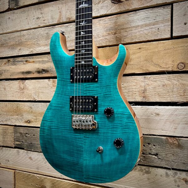 PRS SE CE 24 Electric Guitar - Turquoise - Angle 2