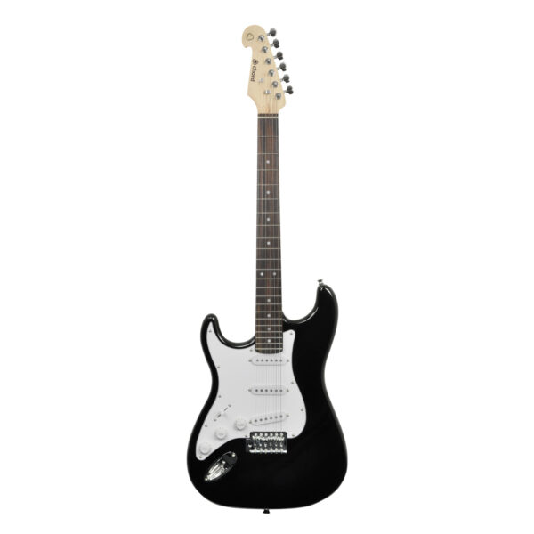 Chord CAL63 Electric Guitar Starter Pack - Left-Handed Black