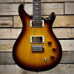 PRS SE DGT David Grissom Signature Electric Guitar - McCarty Tobacco Sunburst - Body